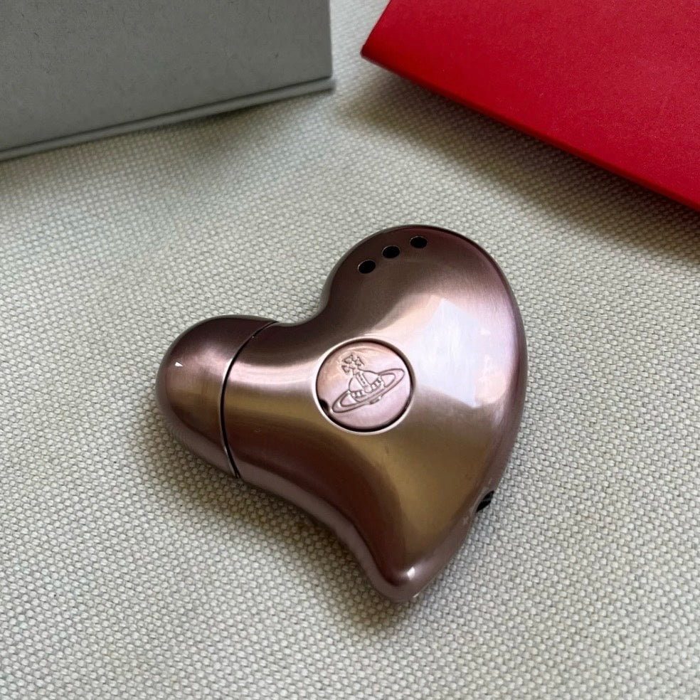 Red Rose Gold Pink Valentines Edition Heart Orb Lighter *2 Colors*