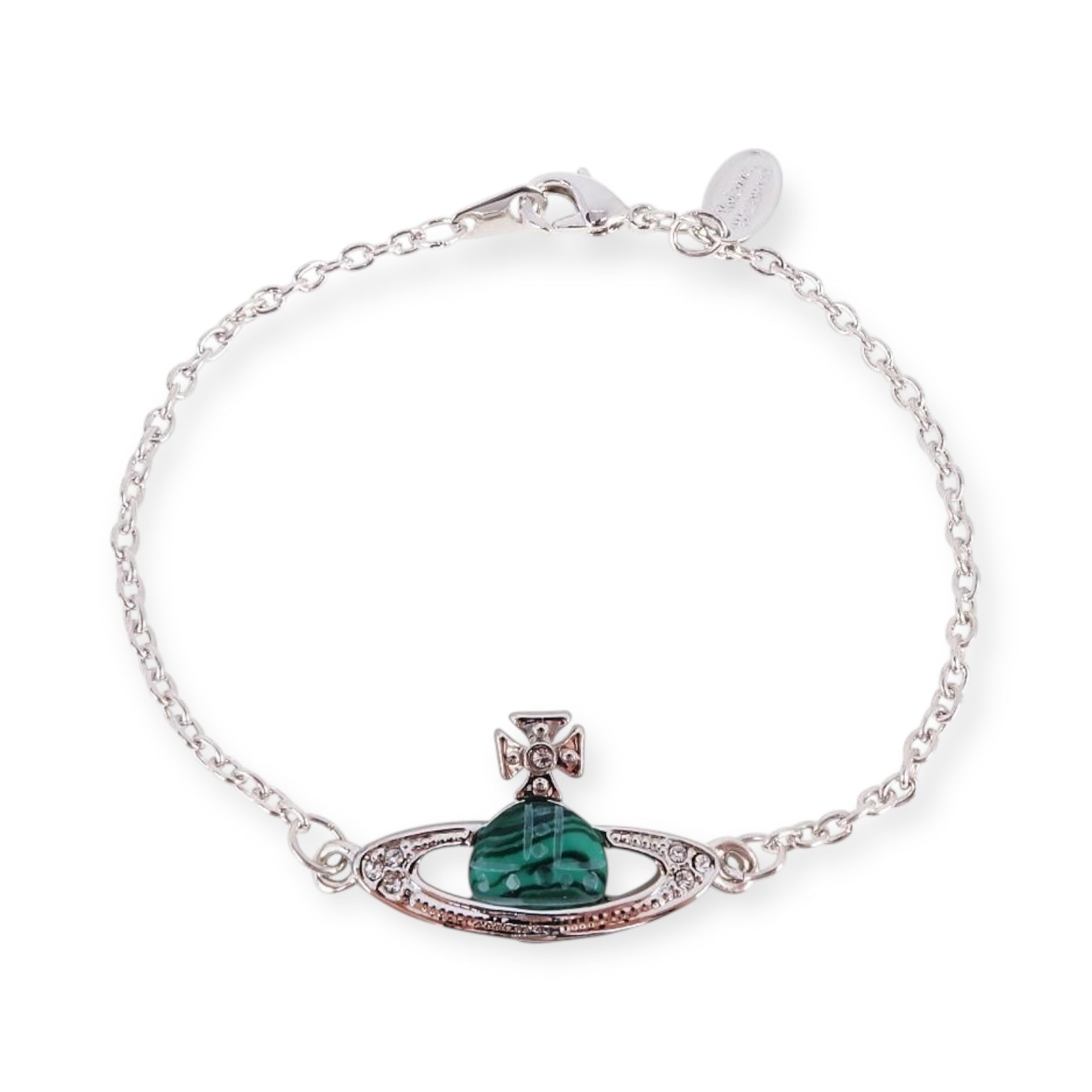 Mini Green Pearl Orb Pendant Bracelet (2 Colors)