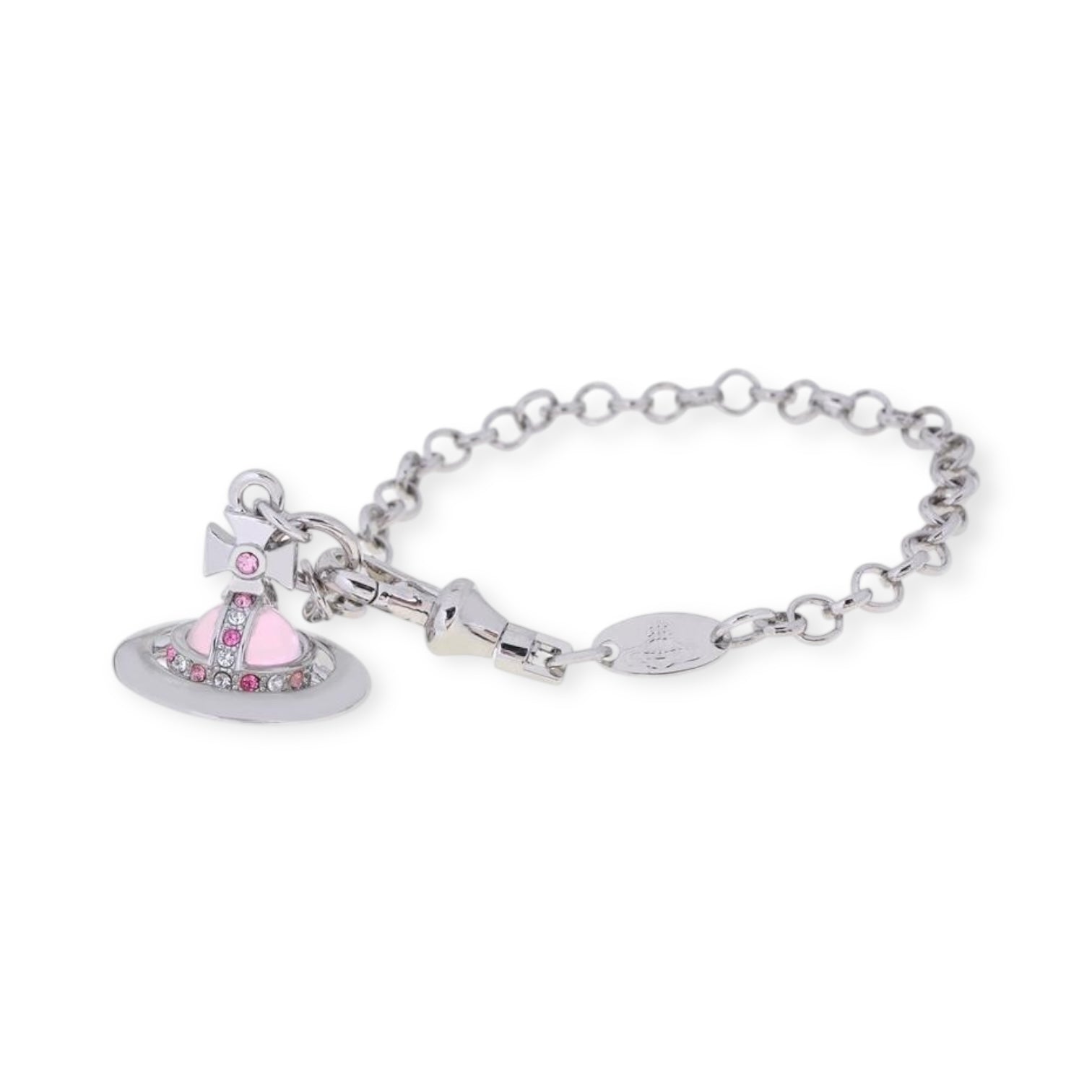 6MM Petite Hanging Orb Saturn Pendant Bracelet Bracelets (7 Colors)