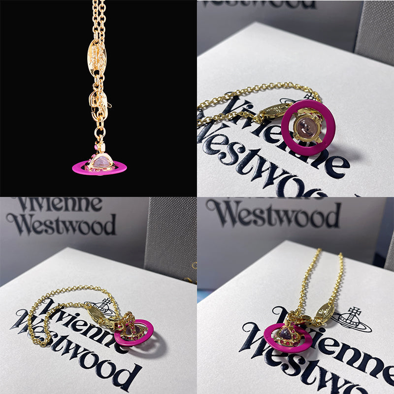 Colorful Gem 10MM 3D Abstract Orb Pendant Bracelet (5 Colors)