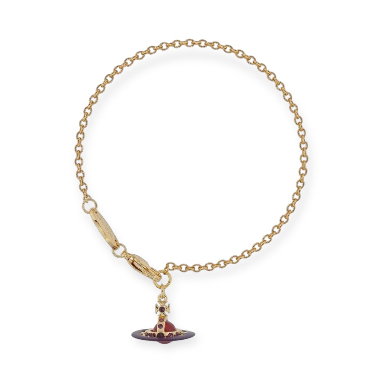Colorful Gem 10MM 3D Abstract Orb Pendant Bracelet (5 Colors)
