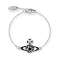 Shooting Star Mini Gem Studded Orb Pendant Bracelet (5 Colors)