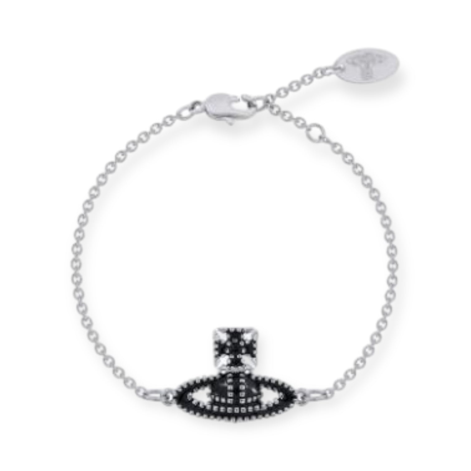 Colorful Square Dotted Orb Pendant Bracelet (4 Colors)