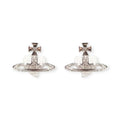 Mini Heart Orb Design Silver Earrings (5 Colors)