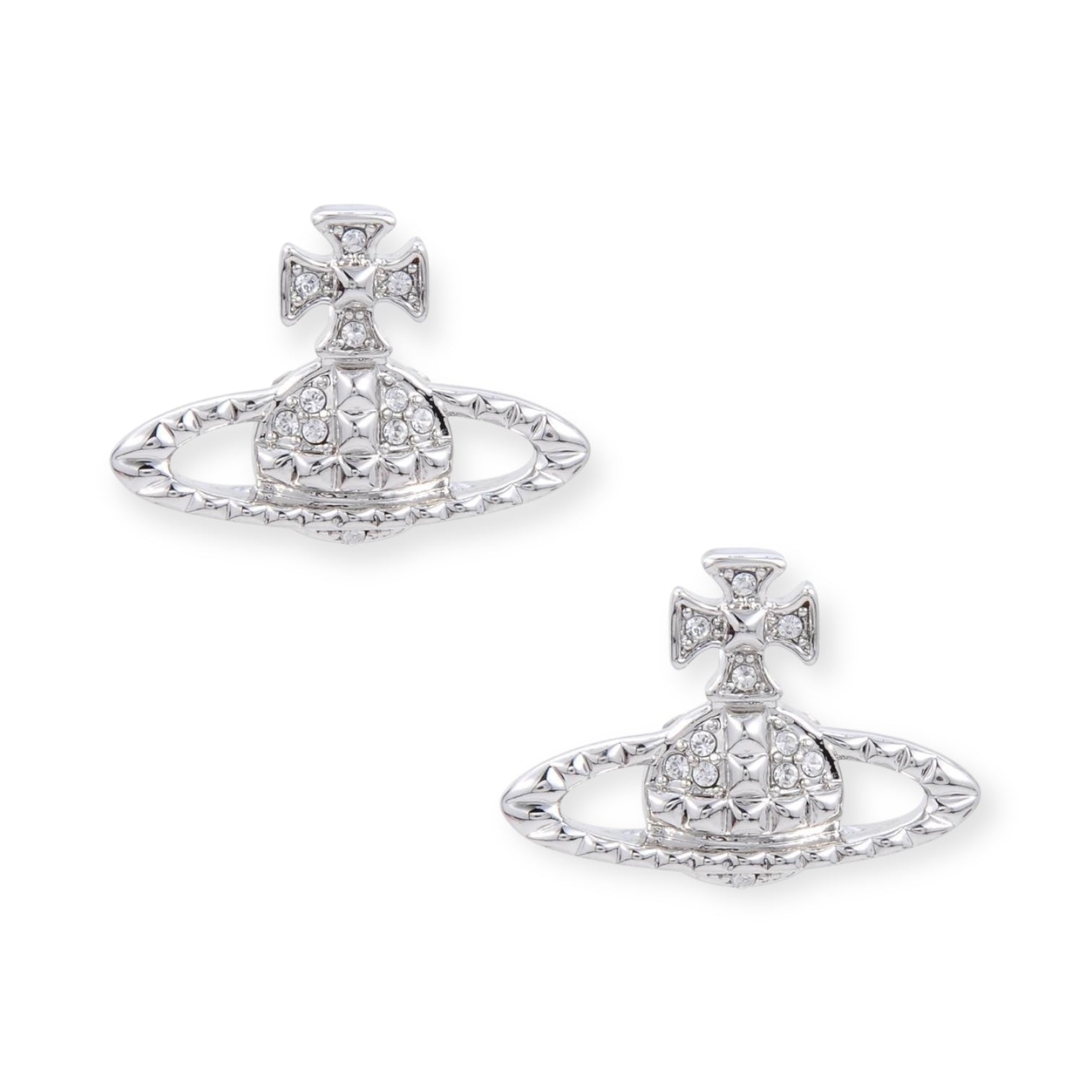Abstract Shape Multigem 2D Orb Earrings (4 Colors)
