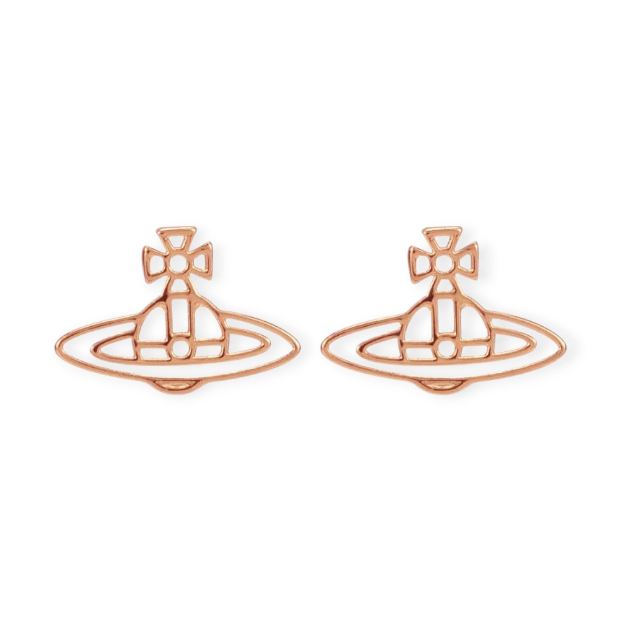 Outline Orb 2D Pendant Staple Colors Earrings (3 Colors)