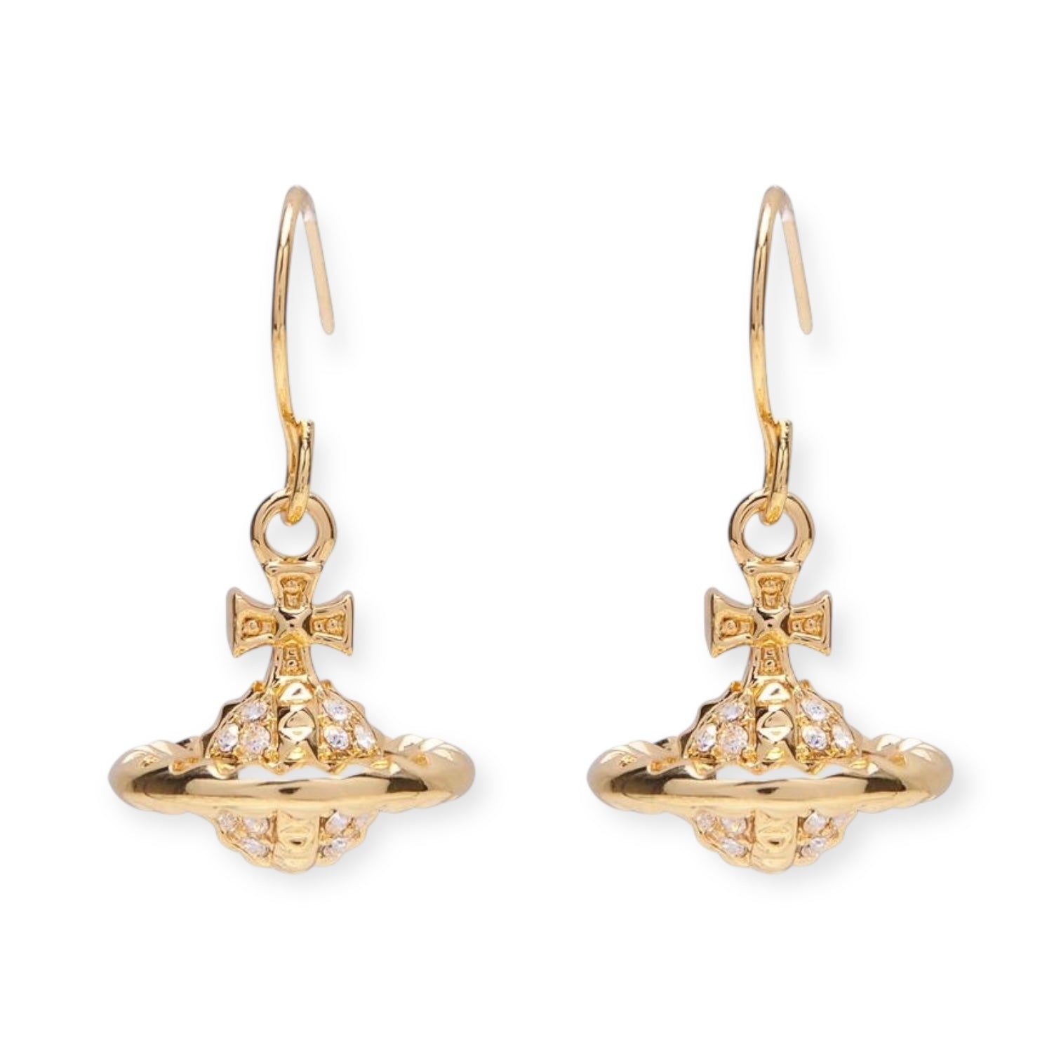 Abstract Shape Multigem 3D Orb Earrings (5 Colors)