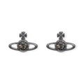 Mini Gem Stud Orb Pendant Earrings (6 Colors)