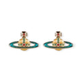 Mini Colorful Abstract Orb Pendant Earrings (8 Colors)