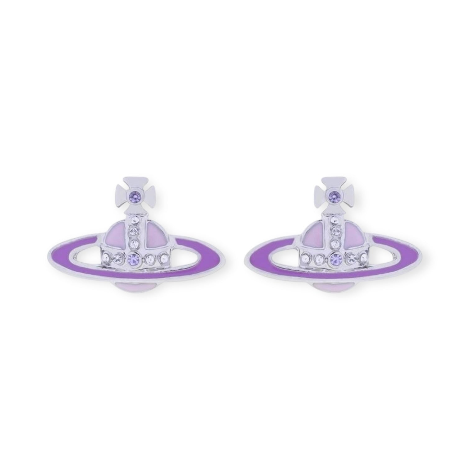 Mini Colorful Abstract Orb Pendant Earrings (8 Colors)