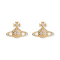 Multicolor Gem Studded Soccer Ball Design Orb Pendant Earrings (4 Colors)