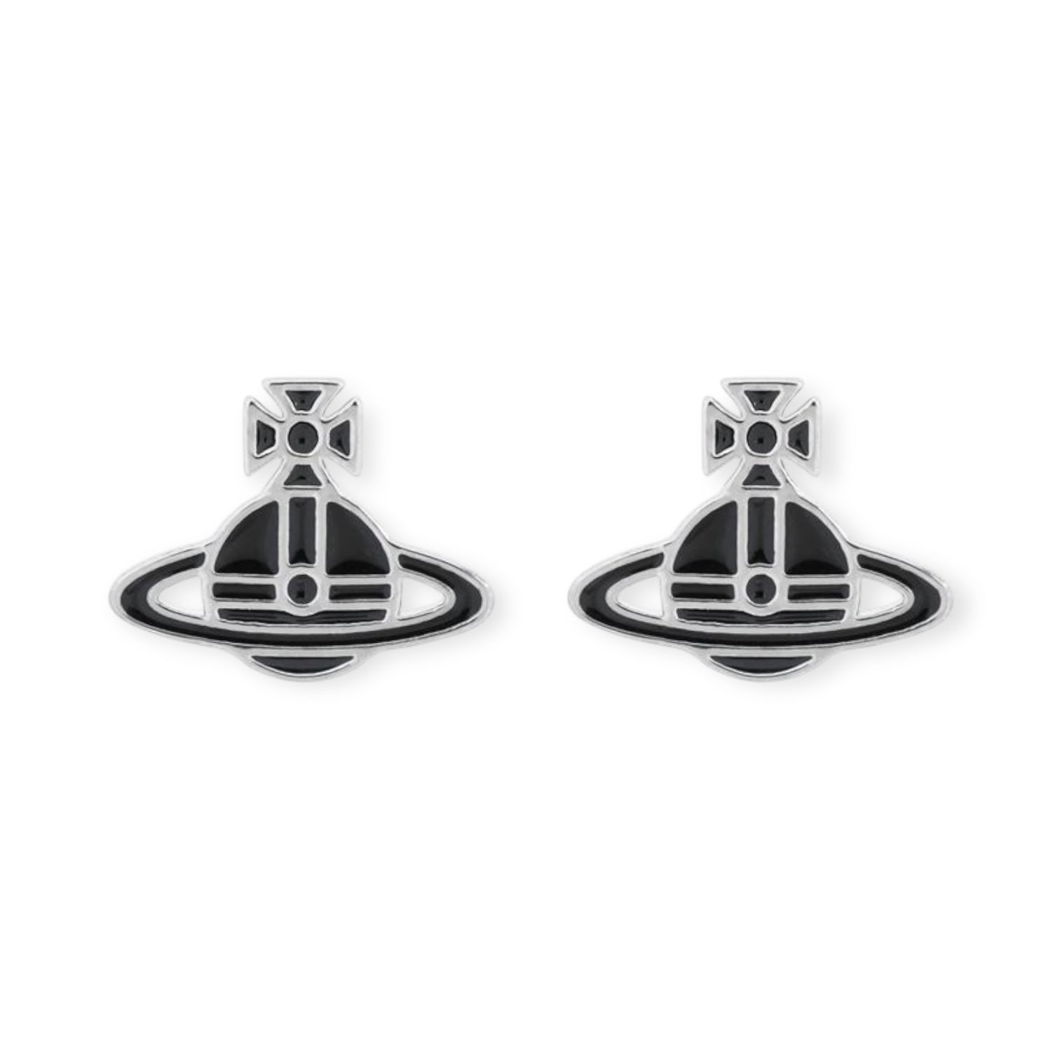 Multicolor Outline Orb Design 2D Earrings (12 Colors)