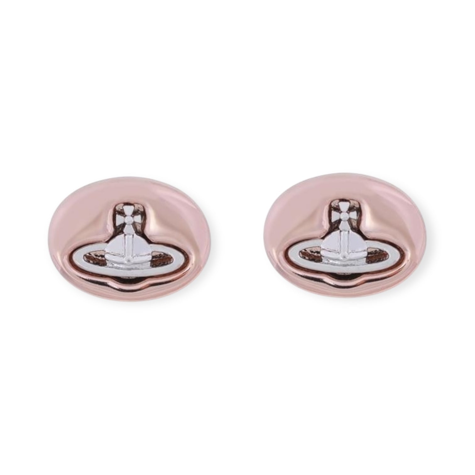 Pebble Stone Design Engraved Orb Earrings (5 Colors)