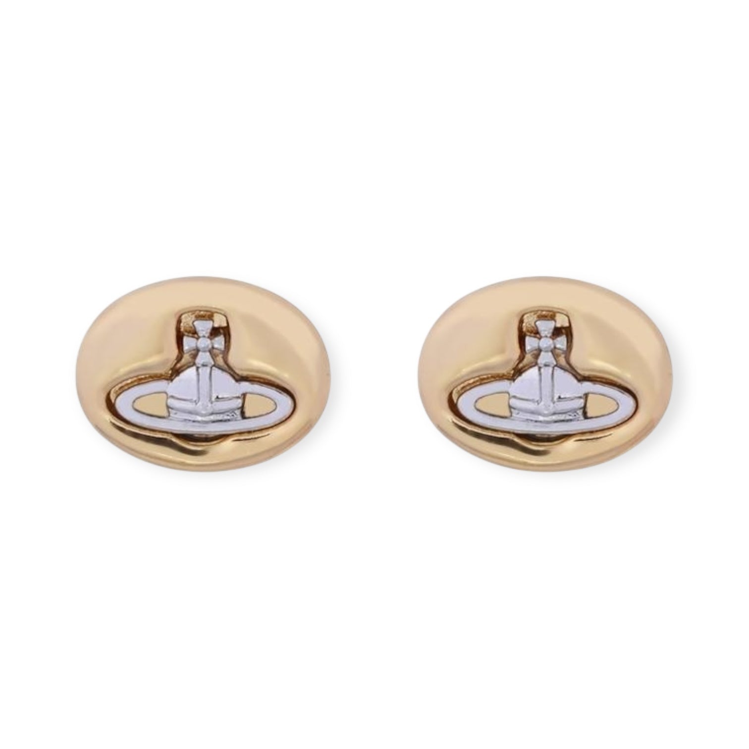 Pebble Stone Design Engraved Orb Earrings (5 Colors)
