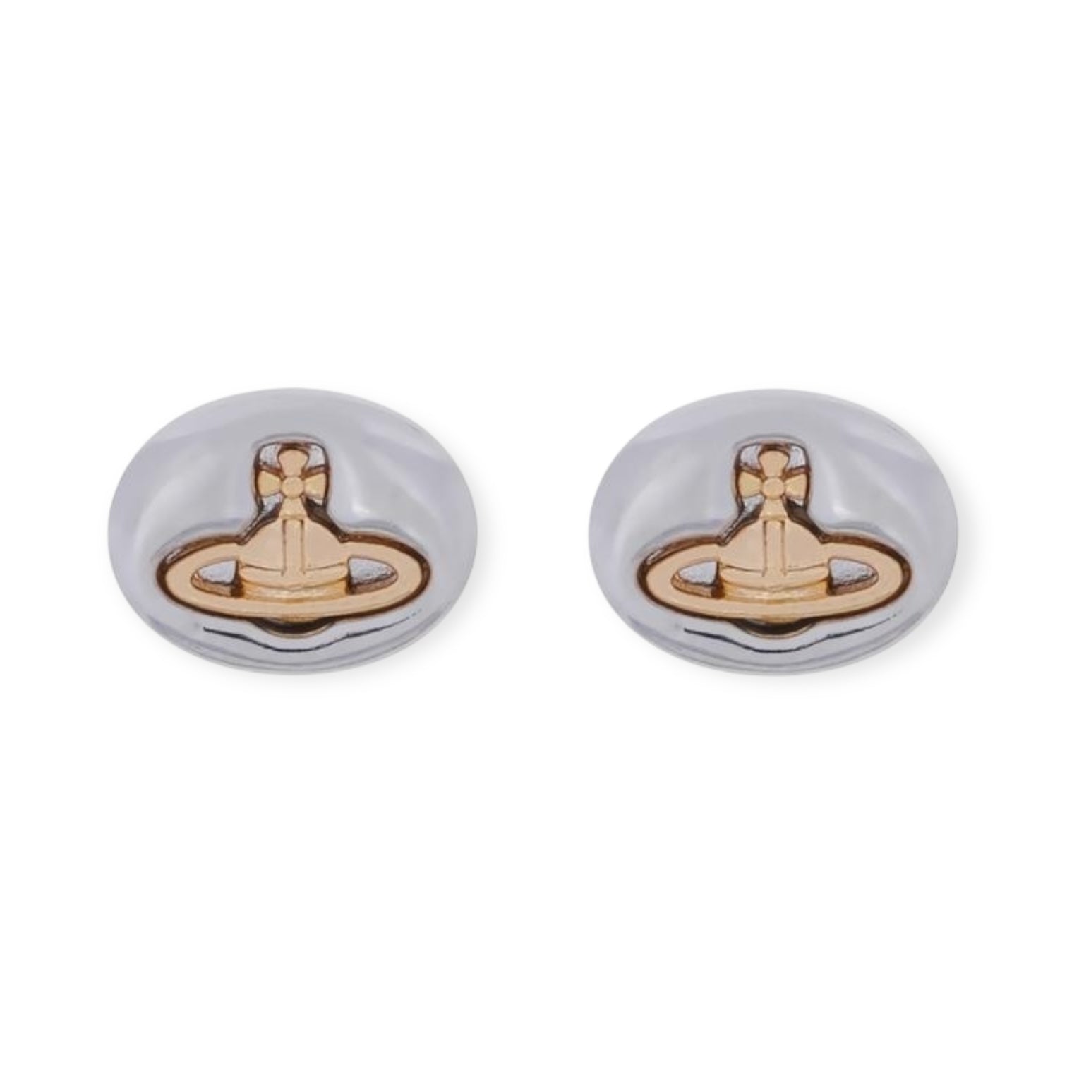 Pebble Stone Design Engraved Orb Earrings (5 Colors)
