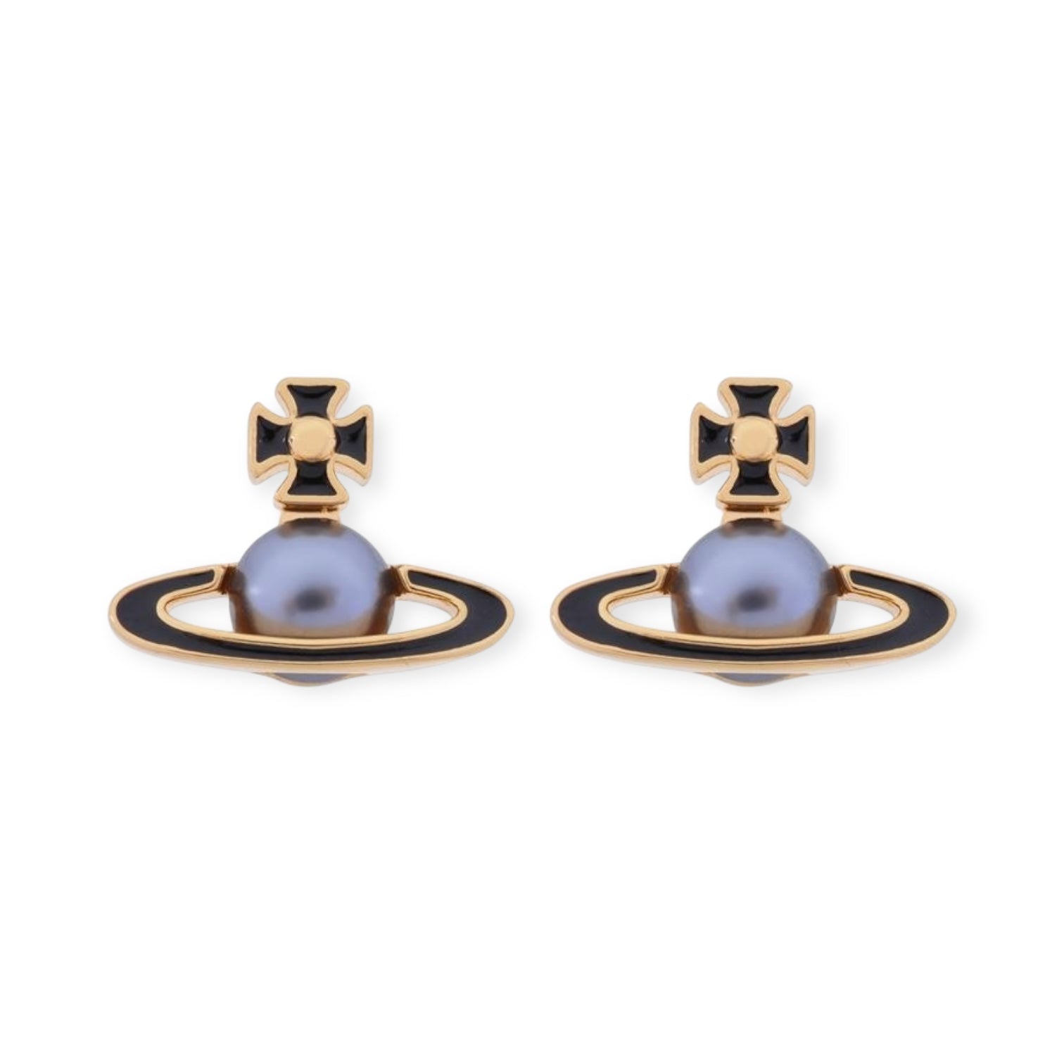 Mini Pearl Orb Pendant Earrings (6 Colors)