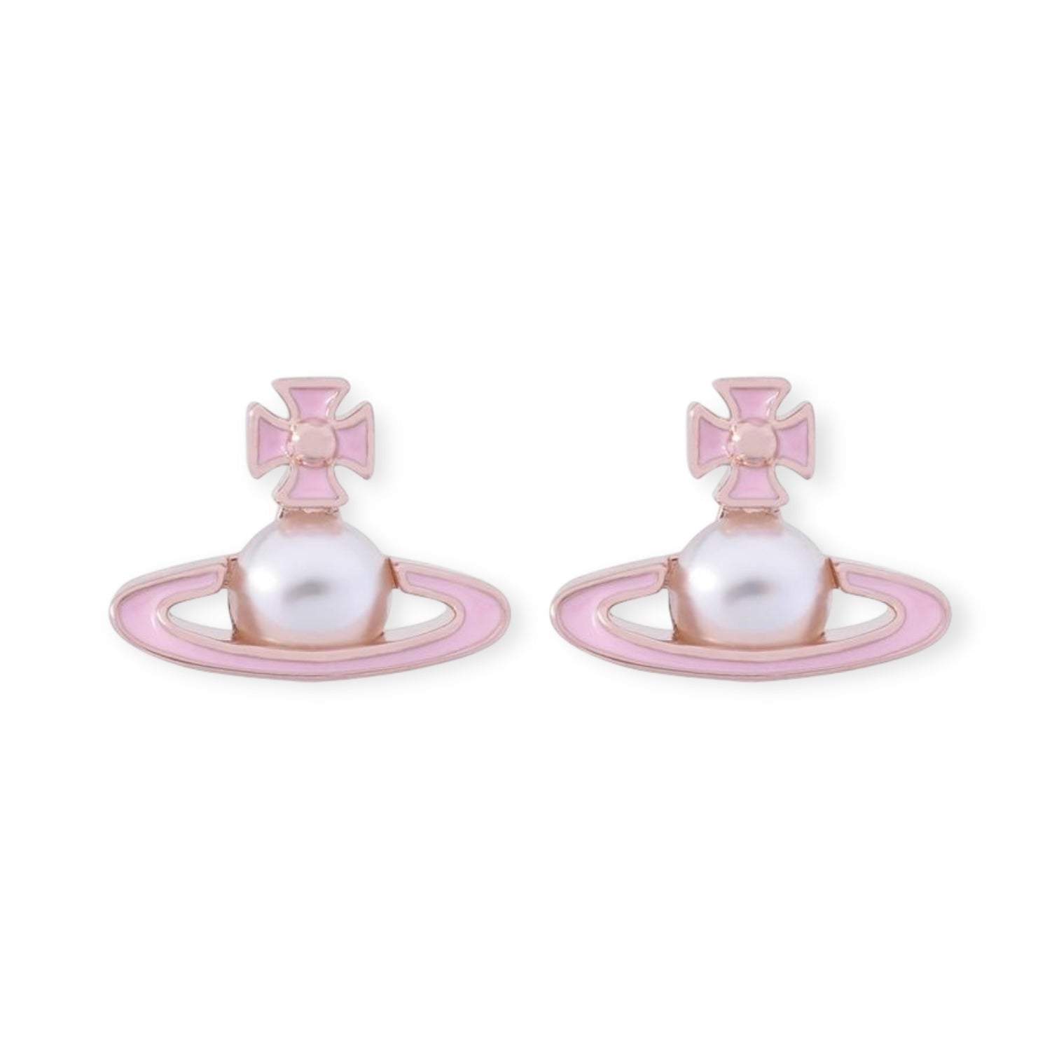 Mini Pearl Orb Pendant Earrings (6 Colors)