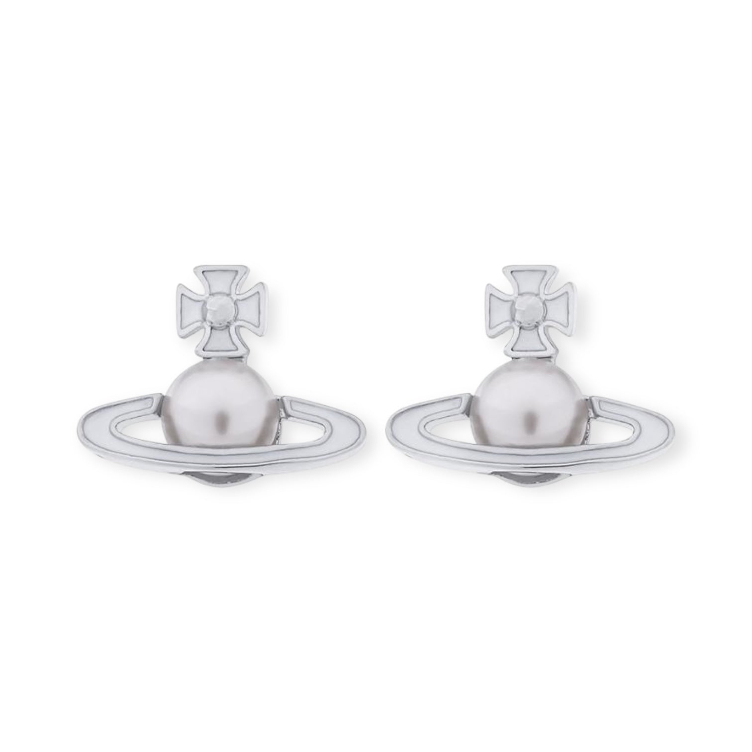Mini Pearl Orb Pendant Earrings (6 Colors)
