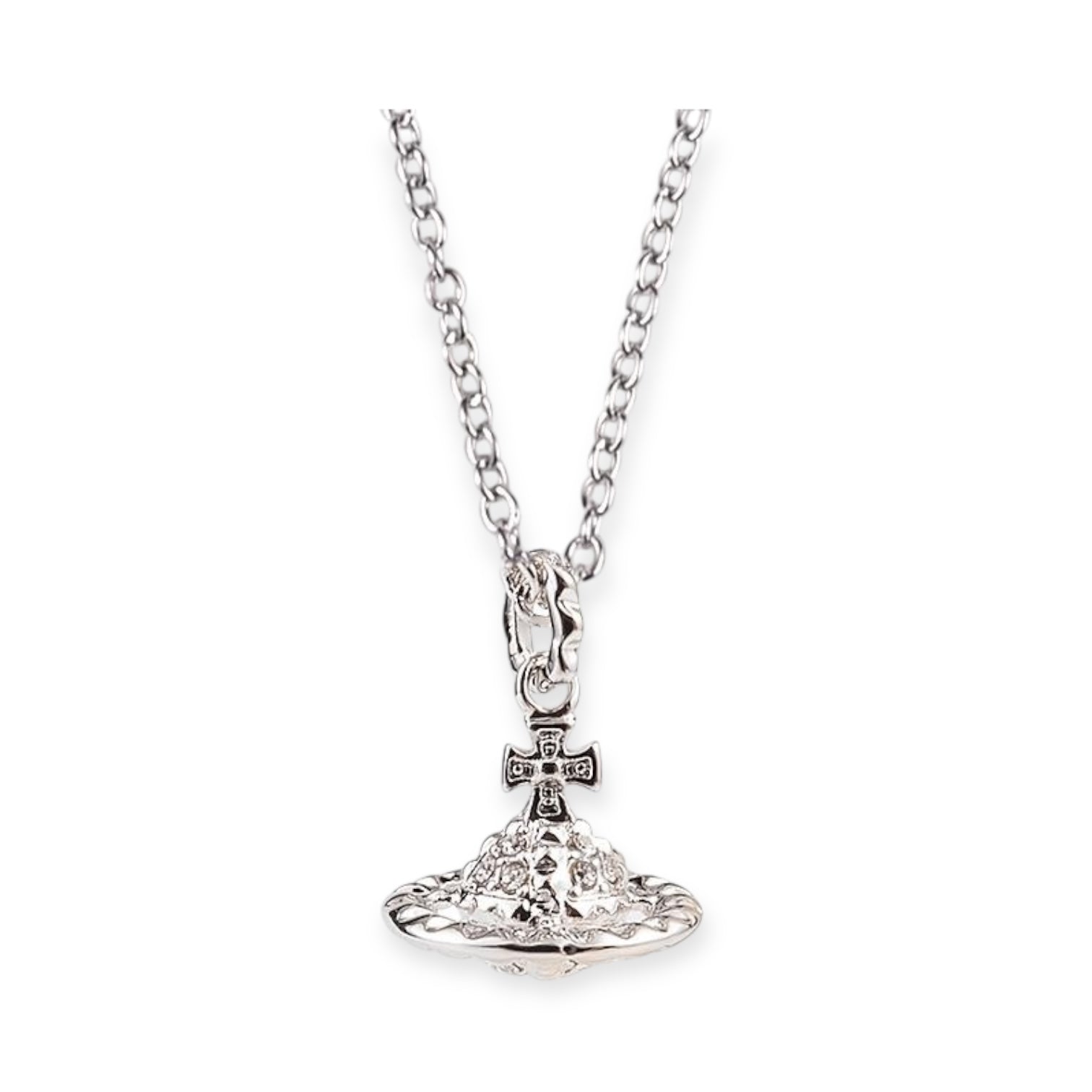 Abstract Shape Multigem 3D Orb Necklace (5 Colors)
