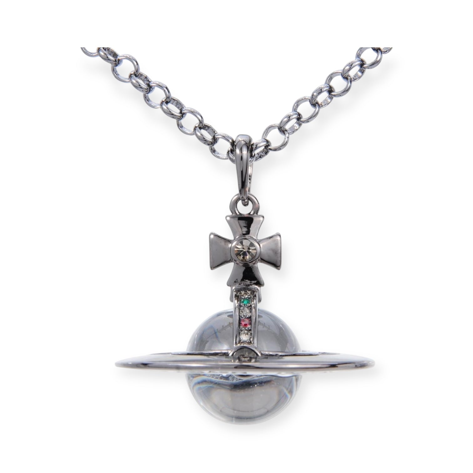 20MM Medium Saturn Orb Pendant Necklace *29 Styles*