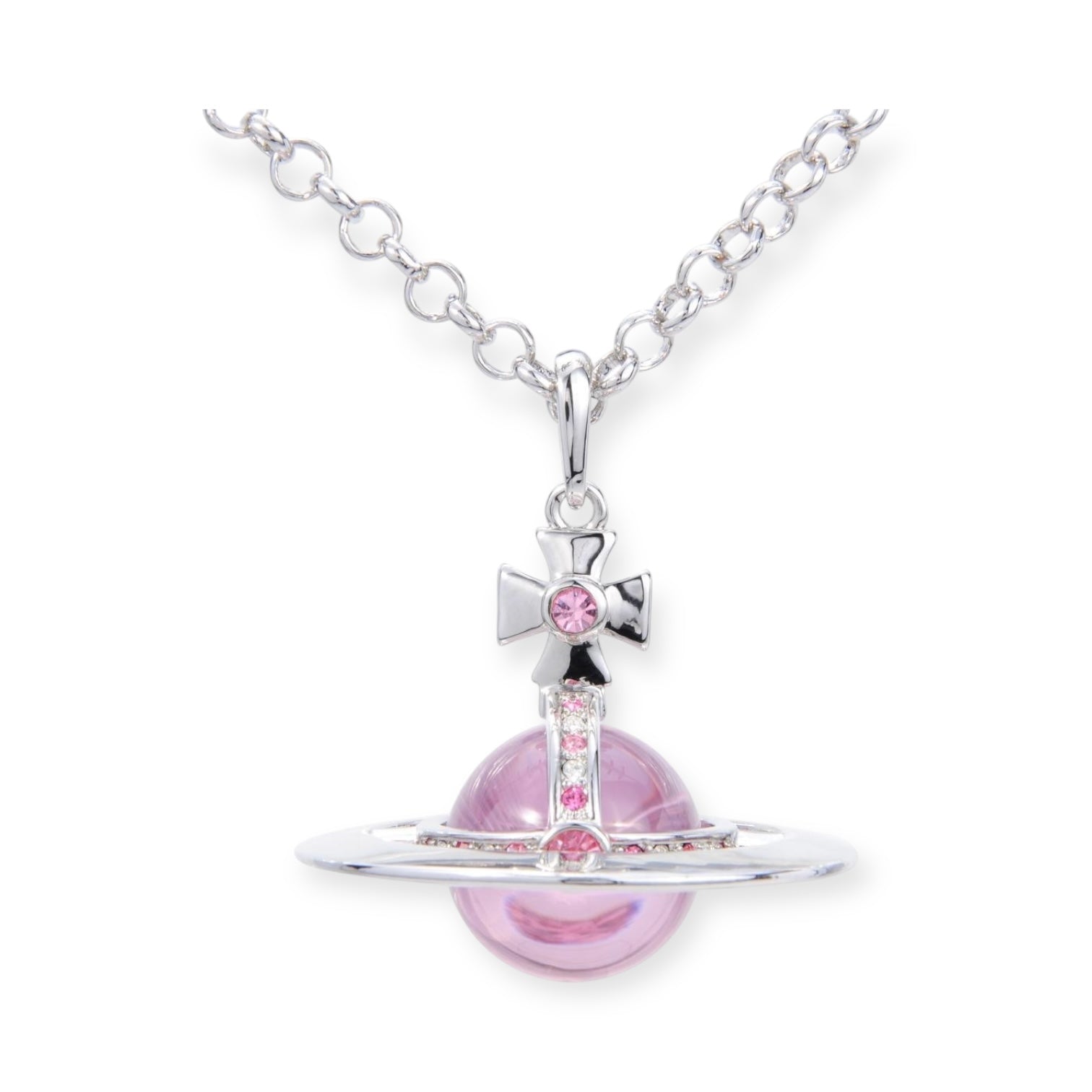20MM Medium Saturn Orb Pendant Necklace *29 Styles*