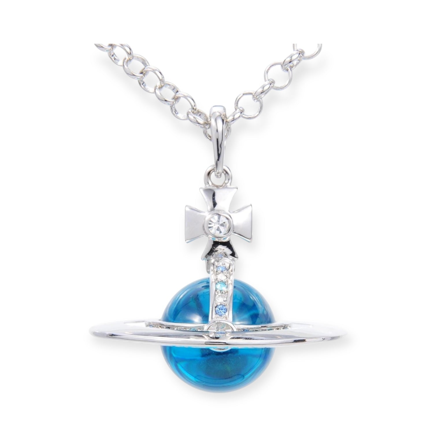 20MM Medium Saturn Orb Pendant Necklace *29 Styles*