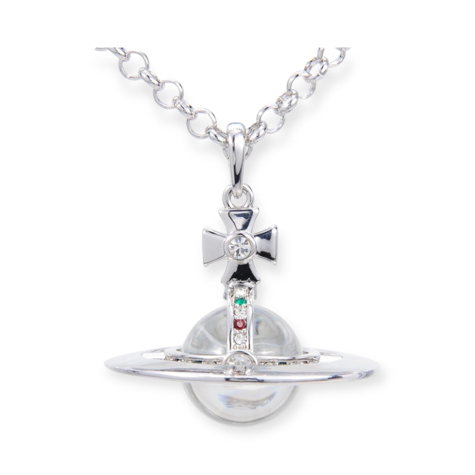 20MM Medium Saturn Orb Pendant Necklace *29 Styles*