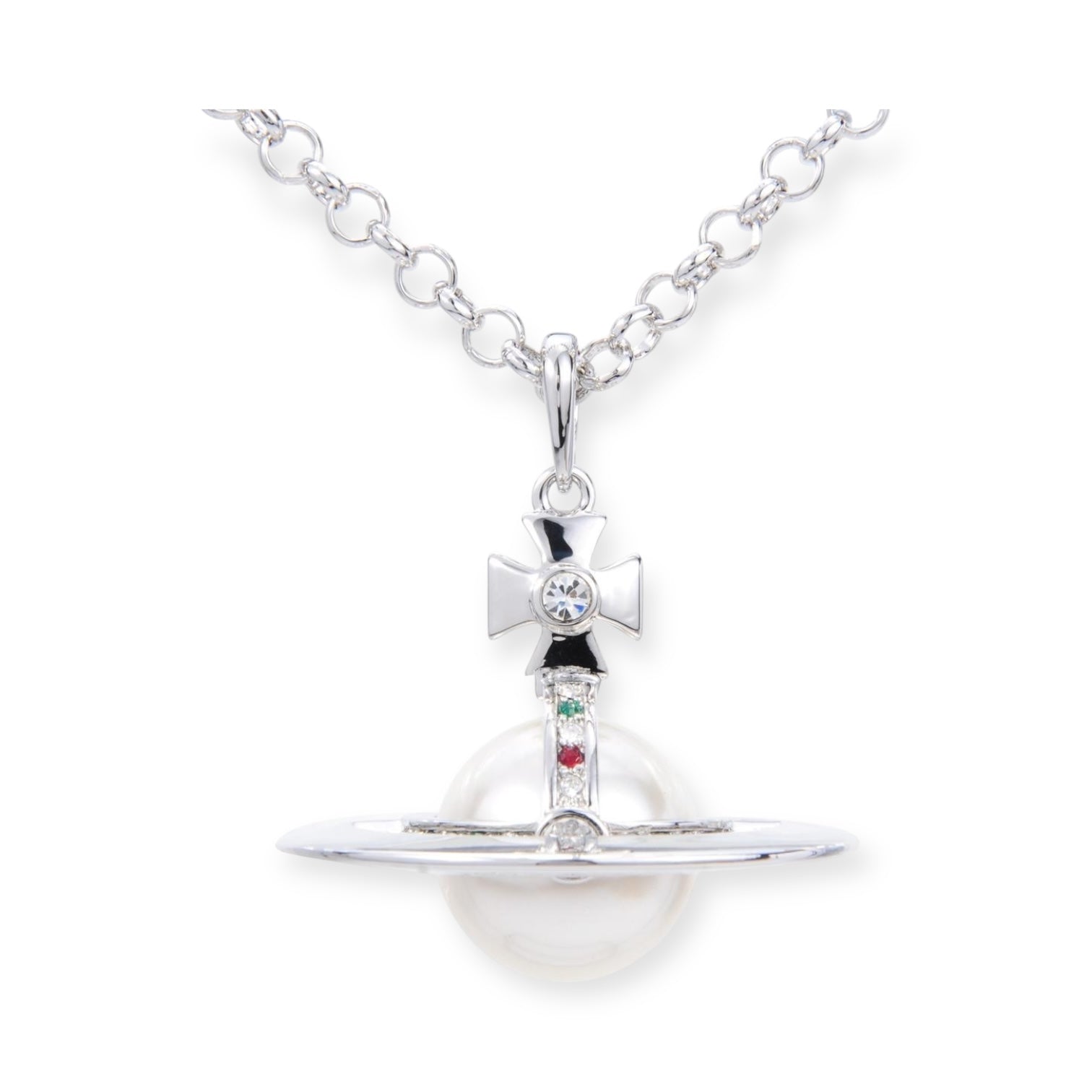 20MM Medium Saturn Orb Pendant Necklace *29 Styles*
