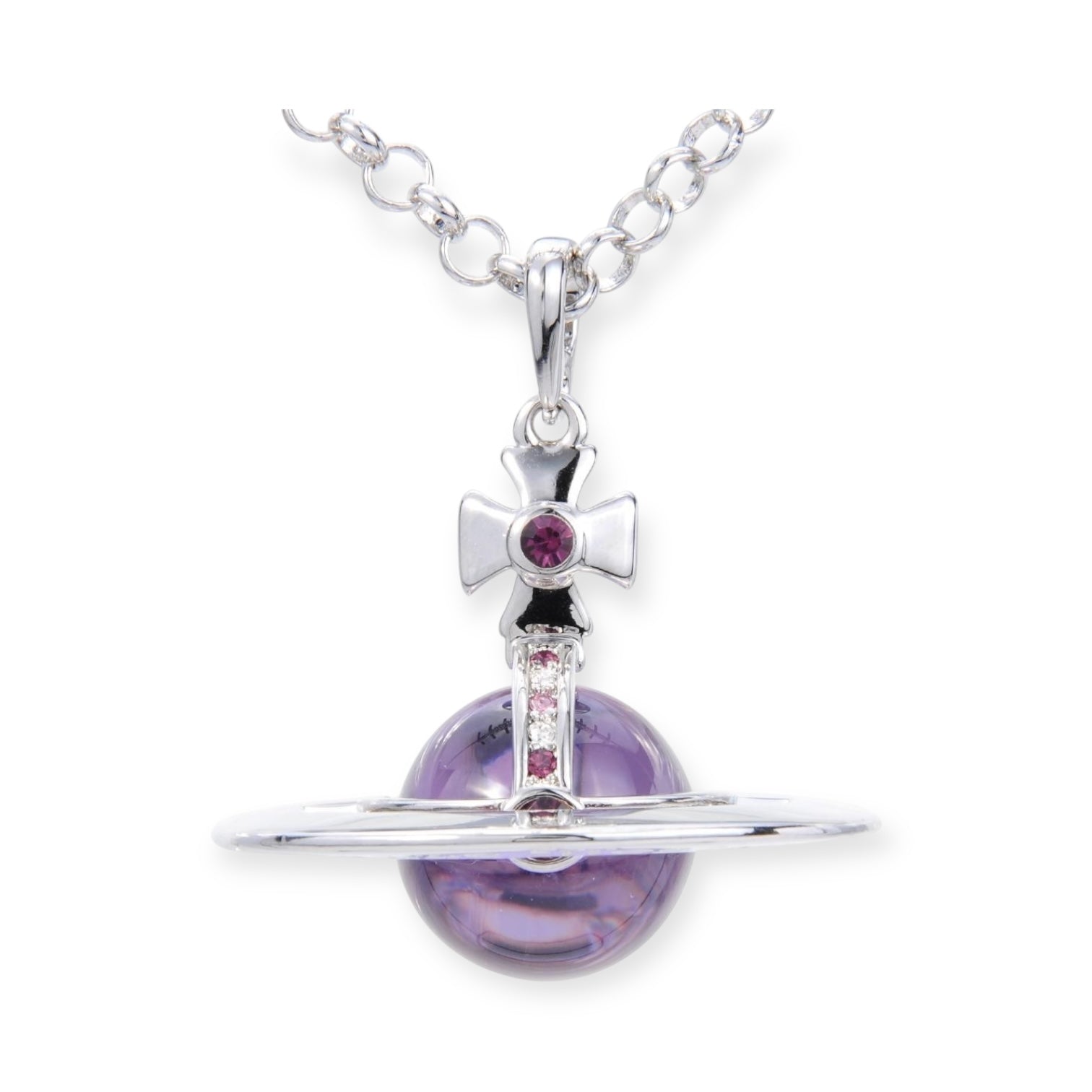 20MM Medium Saturn Orb Pendant Necklace *29 Styles*