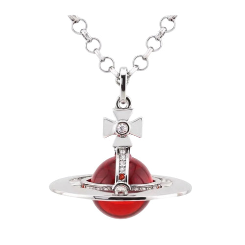 20MM Medium Saturn Orb Pendant Necklace *29 Styles*