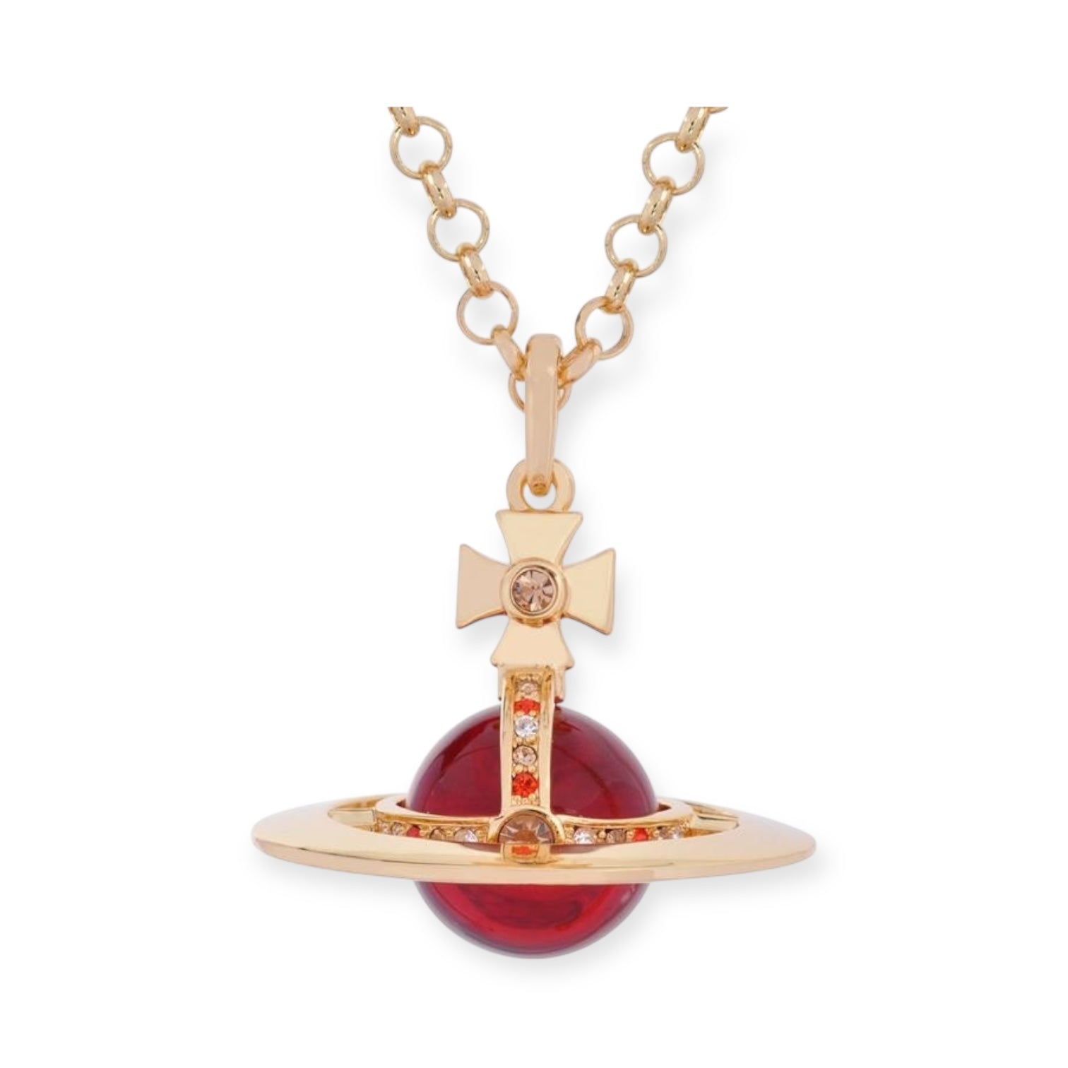 20MM Medium Saturn Orb Pendant Necklace *29 Styles*
