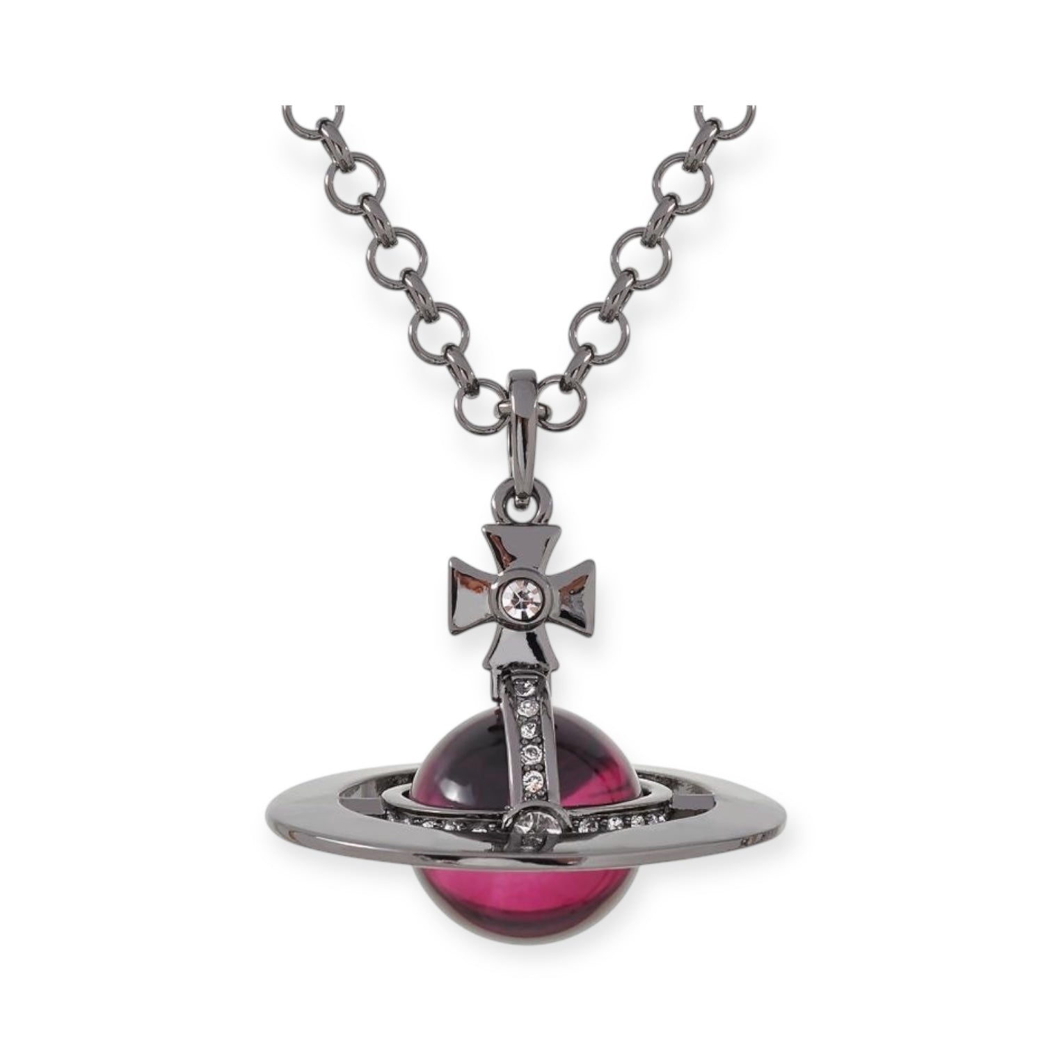 20MM Medium Saturn Orb Pendant Necklace *29 Styles*