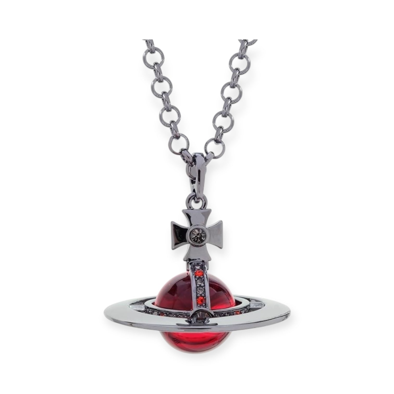 20MM Medium Saturn Orb Pendant Necklace *29 Styles*