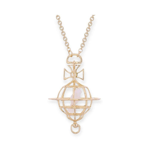 Caged Bird Necklace Gold & Silver (2 colors)