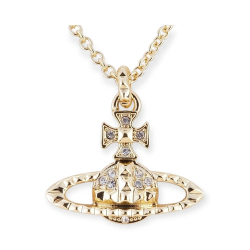 Abstract Shape Multigem 2D Orb Necklace (4 colors)