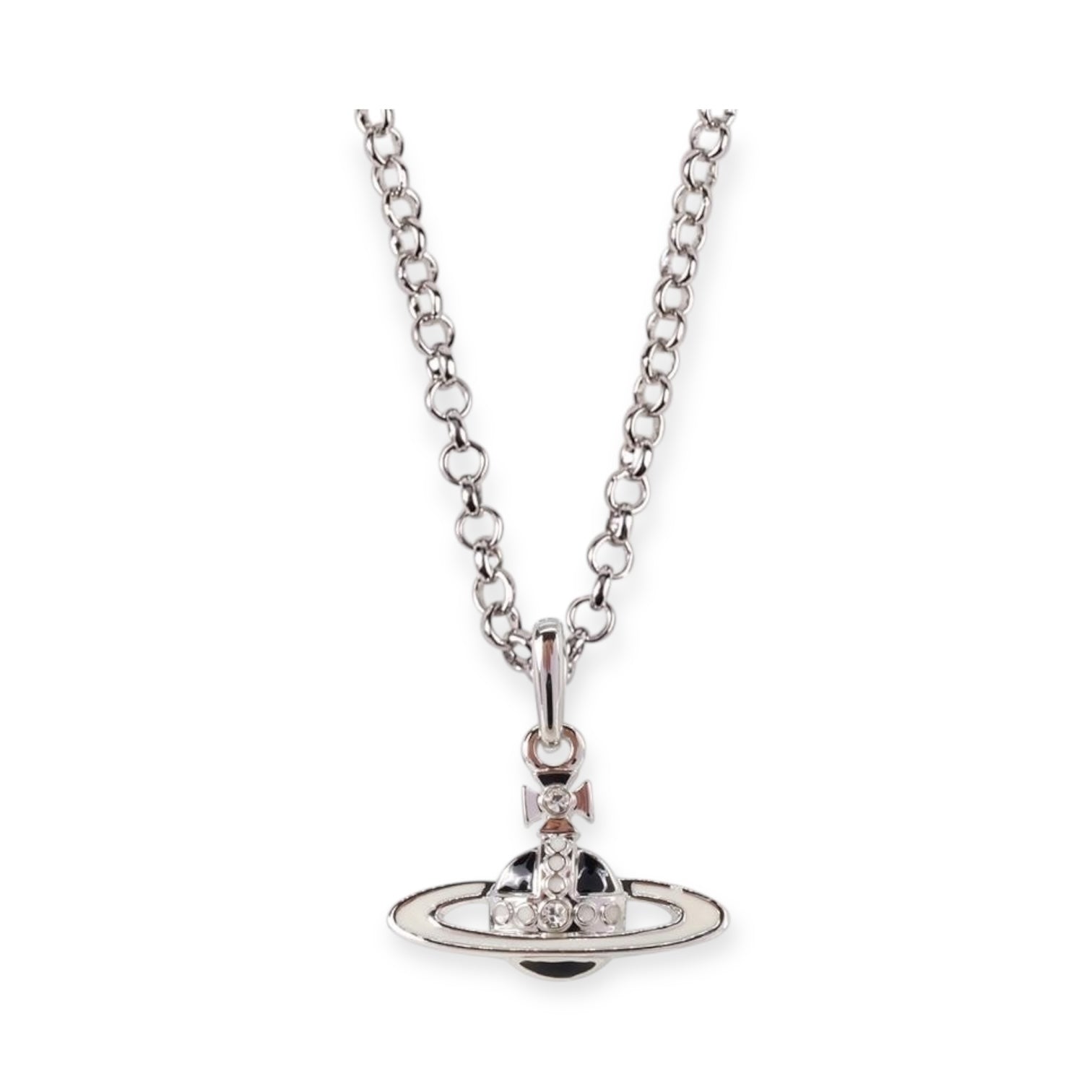 Mini Colorful Abstract 10MM Orb Pendant Necklace (7 Colors)