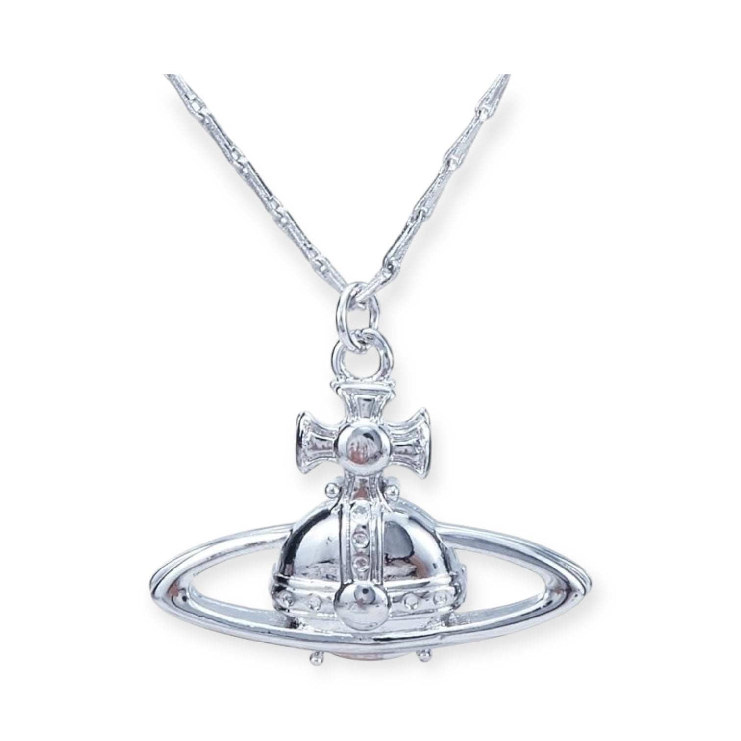 Mini 10MM Basic Staple Colored Orb Pendant Necklace (5 Colors)