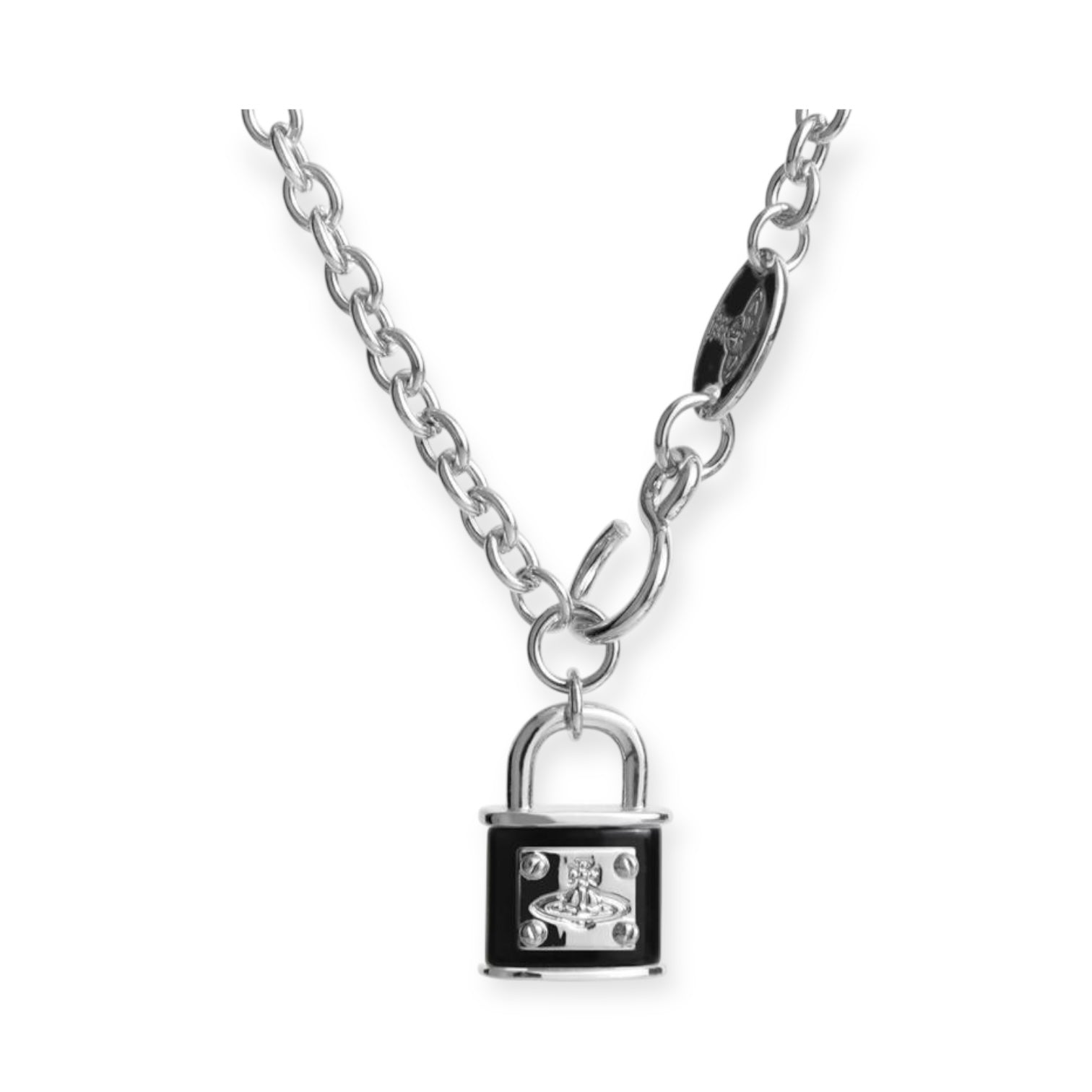 Rens Lock Locket Padlock Pendant Necklace (4 Colors)