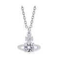 Mini Gem Stud Orb Pendant Necklace (5 Colors)