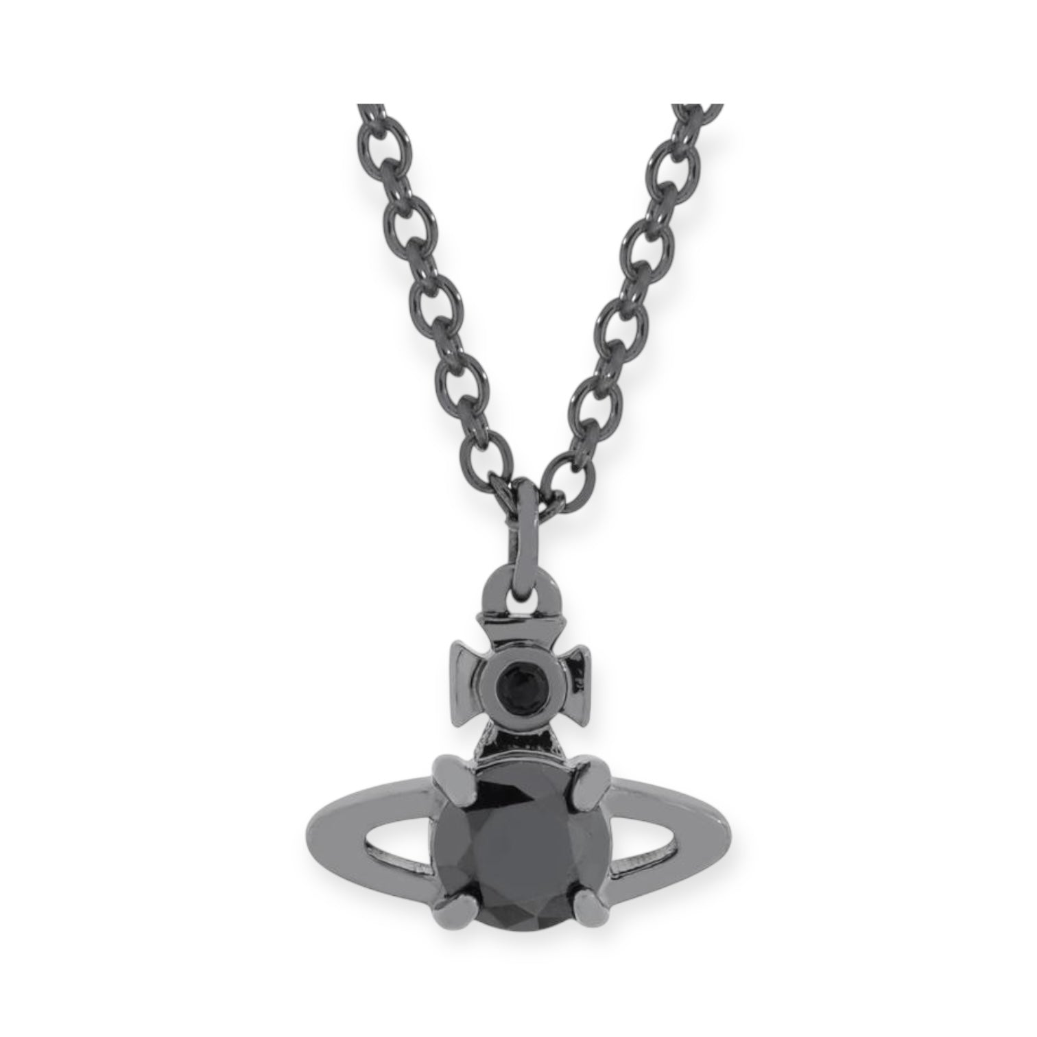 Mini Gem Stud Orb Pendant Necklace (5 Colors)