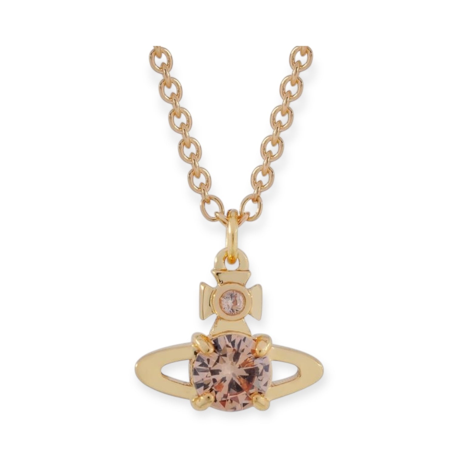 Mini Gem Stud Orb Pendant Necklace (5 Colors)