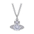 Multicolor Gem Encrusted Studded Orb Pendant Necklace (4 Colors)