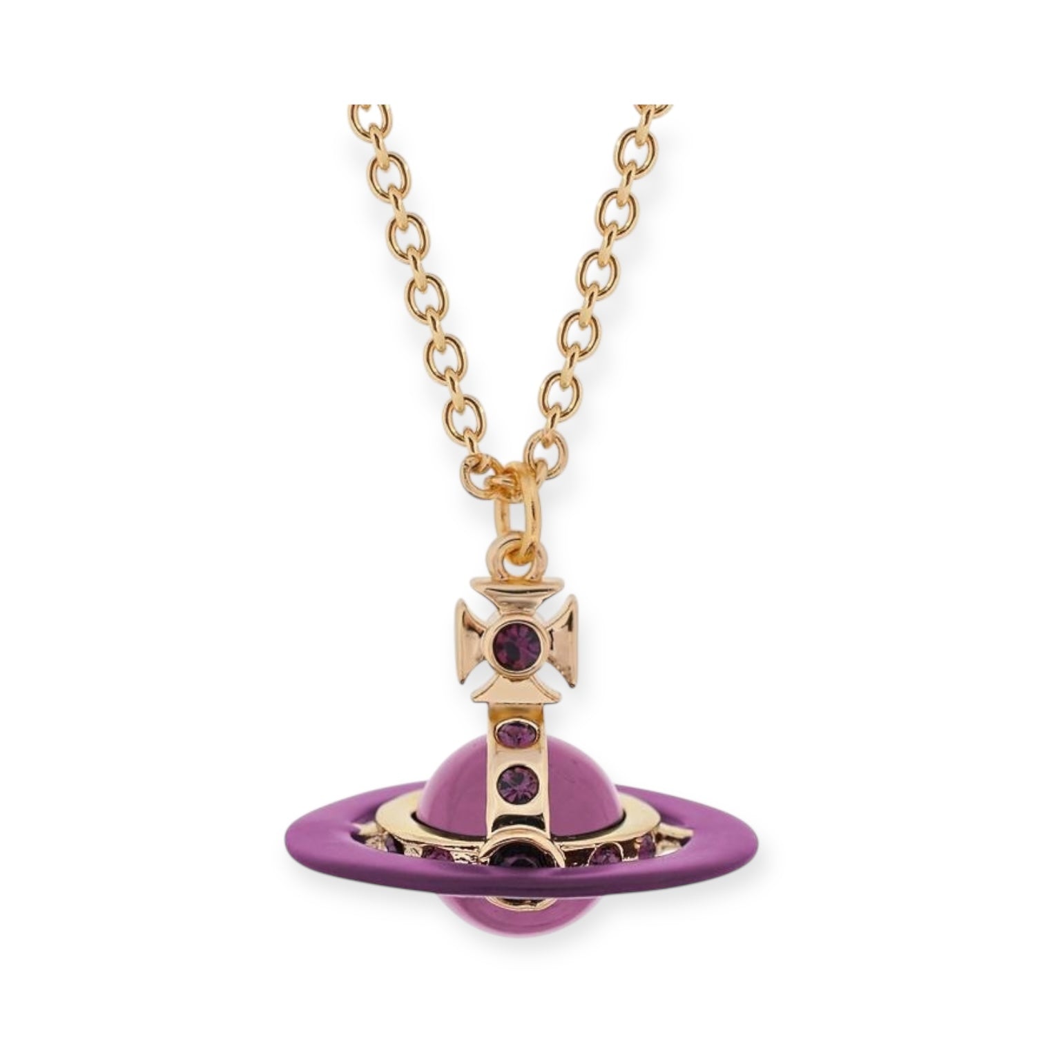 Colorful Gem 10MM 3D Abstract Orb Pendant Necklace (5 Colors)