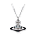 Multi Star Orb Pendant Necklace Black & Pink (2 Color)