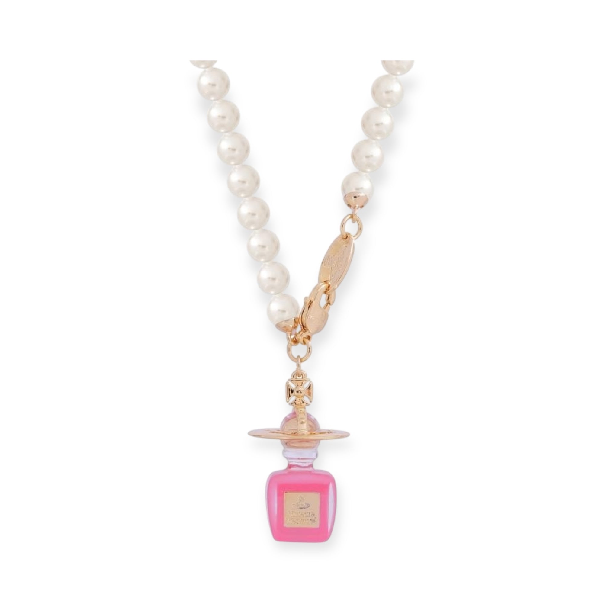 Perfume Design Orb Pendant Necklace (3 Colors & 2 Chain Types)