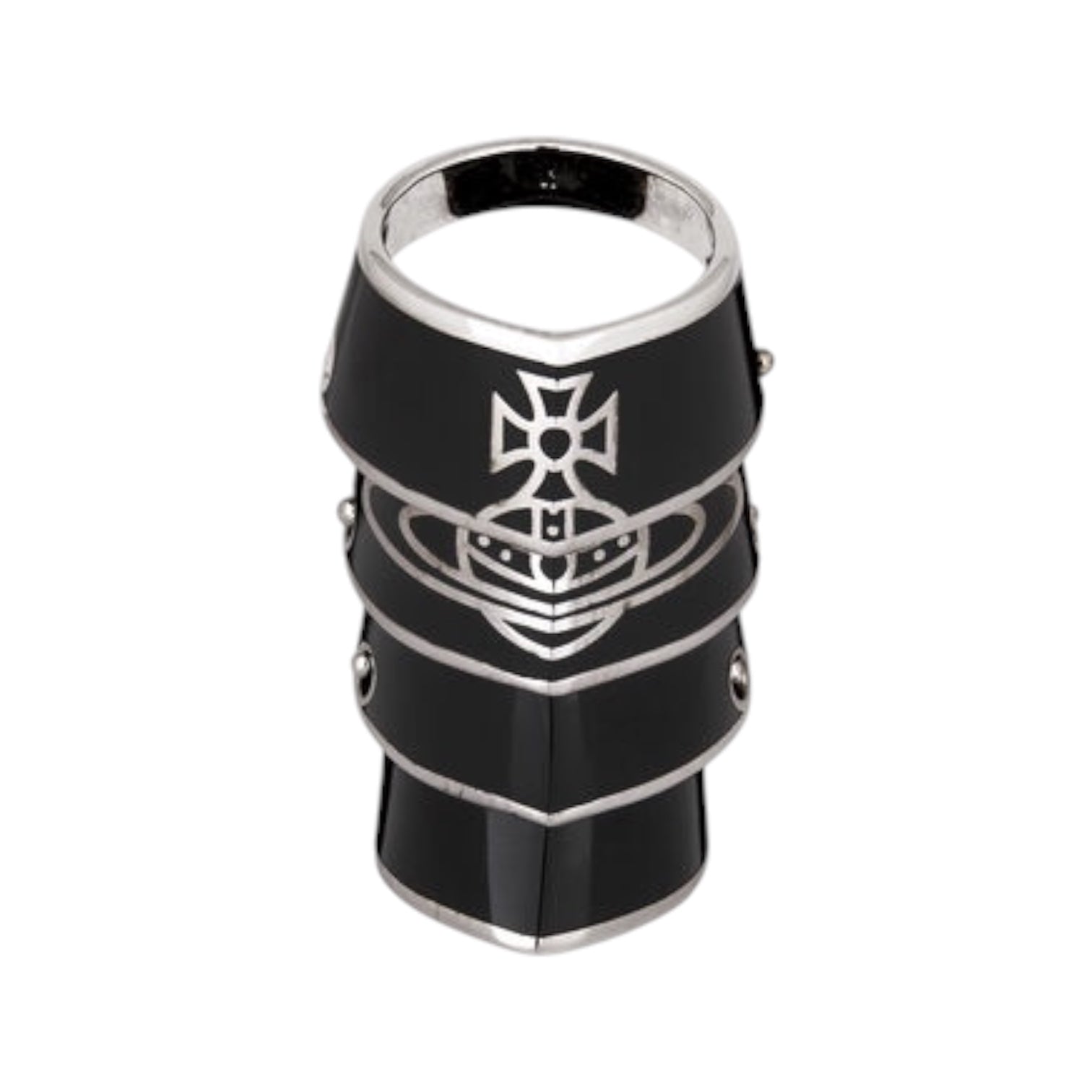 Nana Detail Armour Armor Ring (Gold & Black)